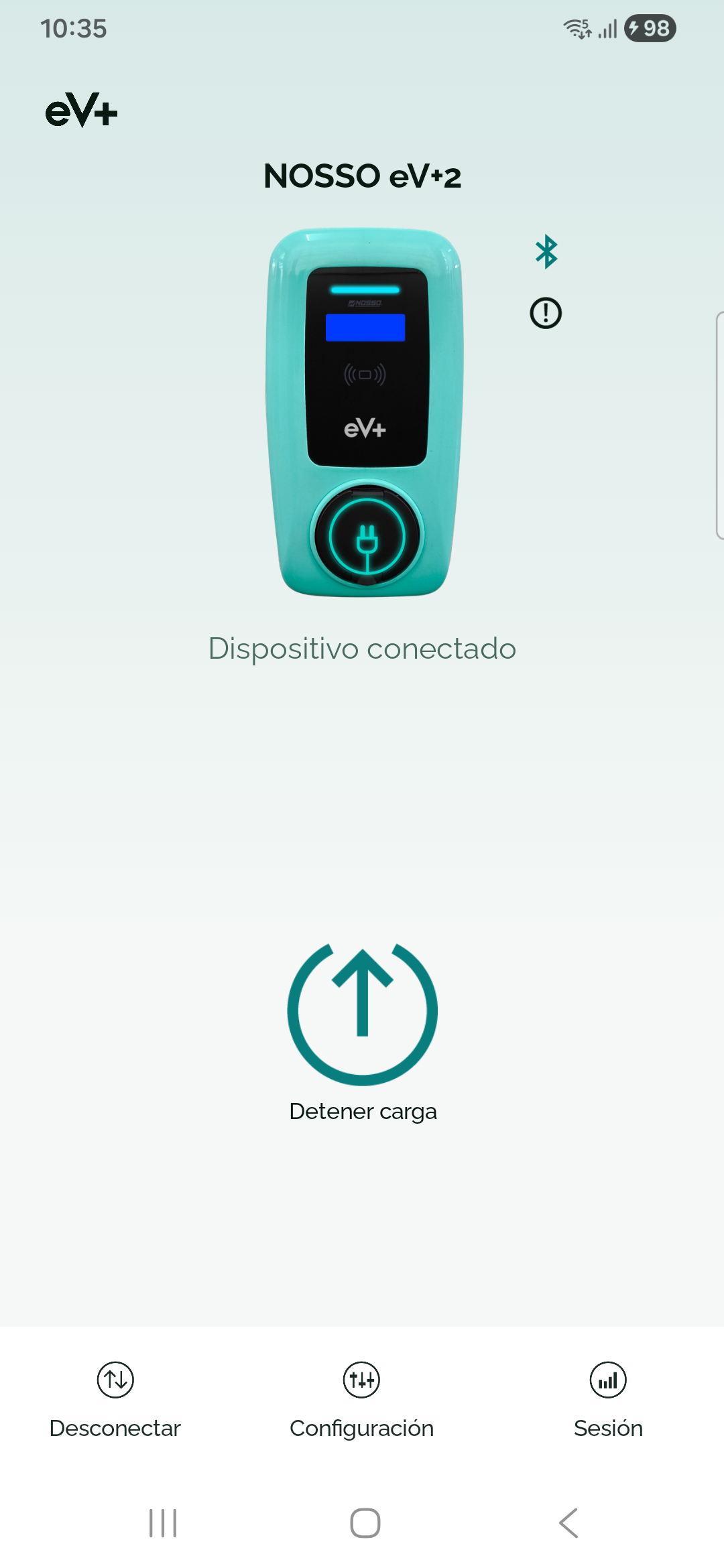 eV+ Config - Home