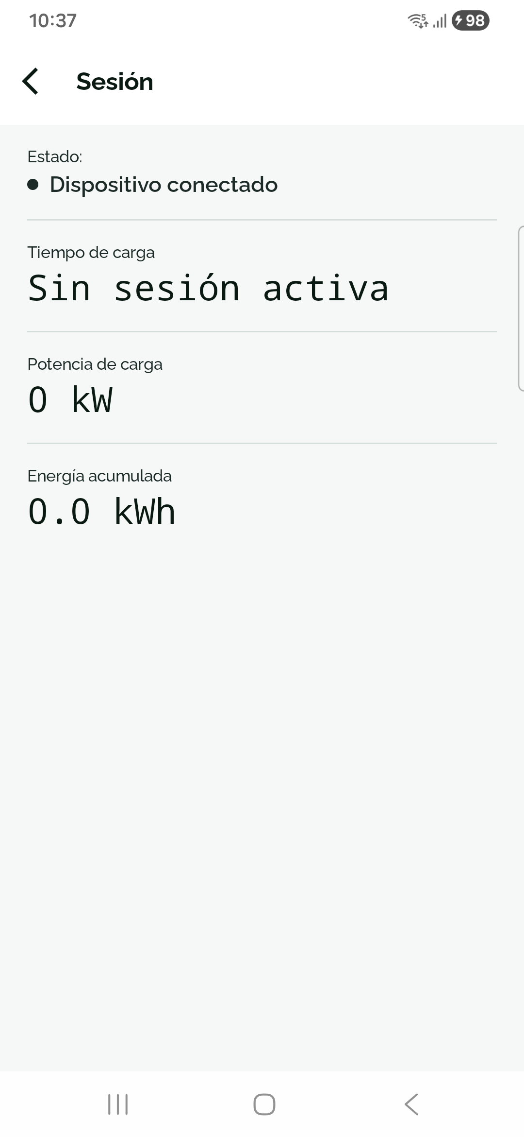 eV+ Config - Sesi&oacute;n