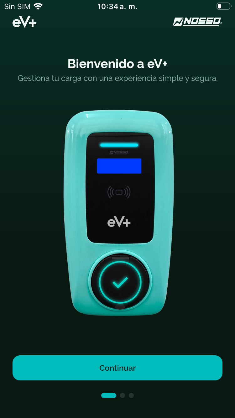 eV+ Config iOS - Onboarding 1