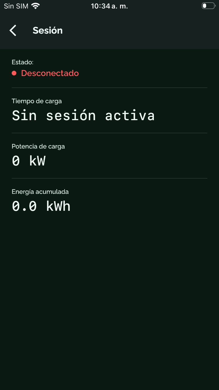 eV+ Config iOS - Sesi&oacute;n